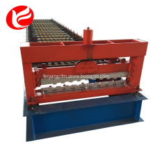 Metal roller shutter door frame forming machine